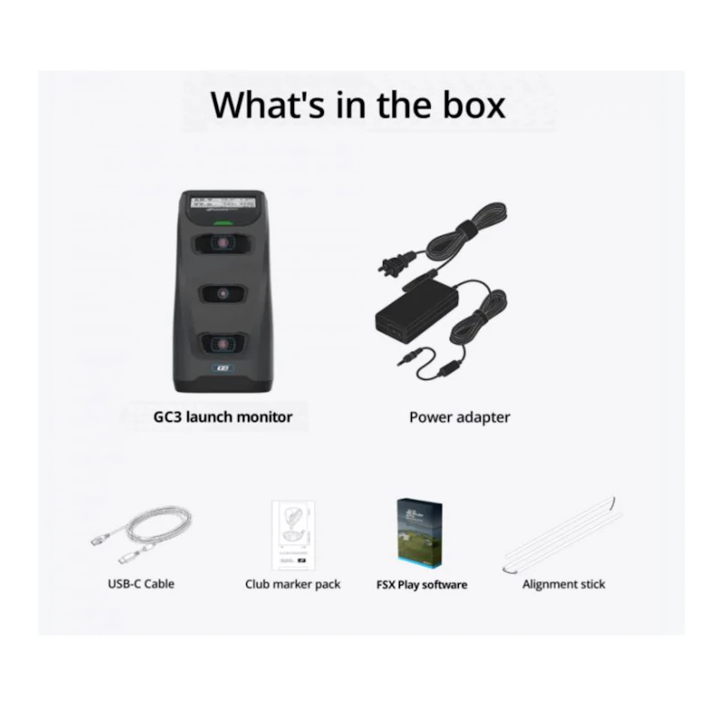 FORESIGHT SPORTS GC3 GOLF LAUNCH MONITOR