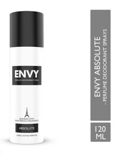ENVY Absolute Deodorants Spray- 120ML Deodorant & Fragrances