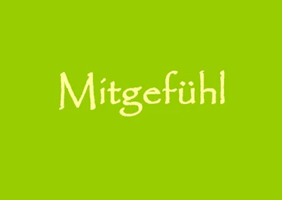 Postkarte: Mitgefühl