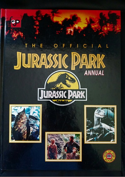 The Official Jurassic Park Annual. 1993. 