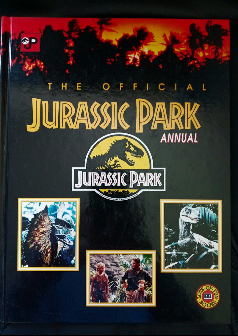 The Official Jurassic Park Annual. 1993. 