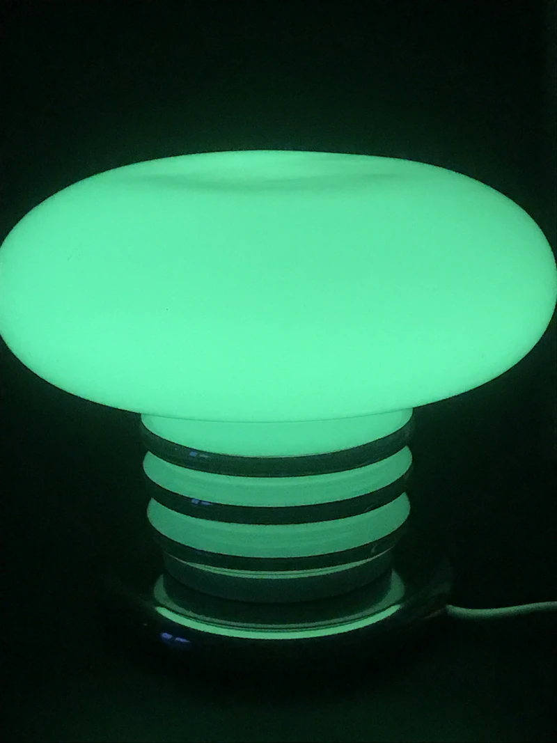 Vintage Mushroom Pilz Glaslampe