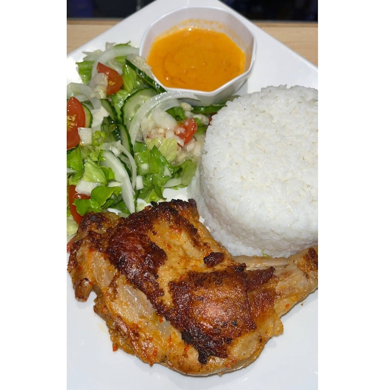 PERI PERI CHICKEN leg set with Rice (BigMomma)