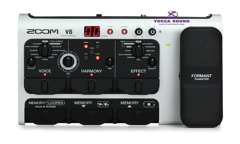 RECORD ZOOM V6 VOCAL PROCESSOR