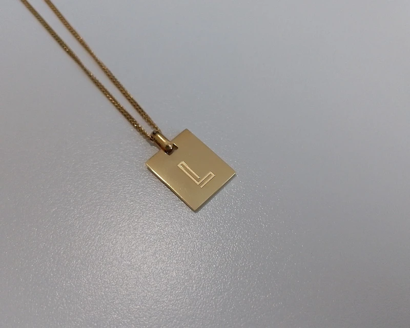 ORO Initial Necklace