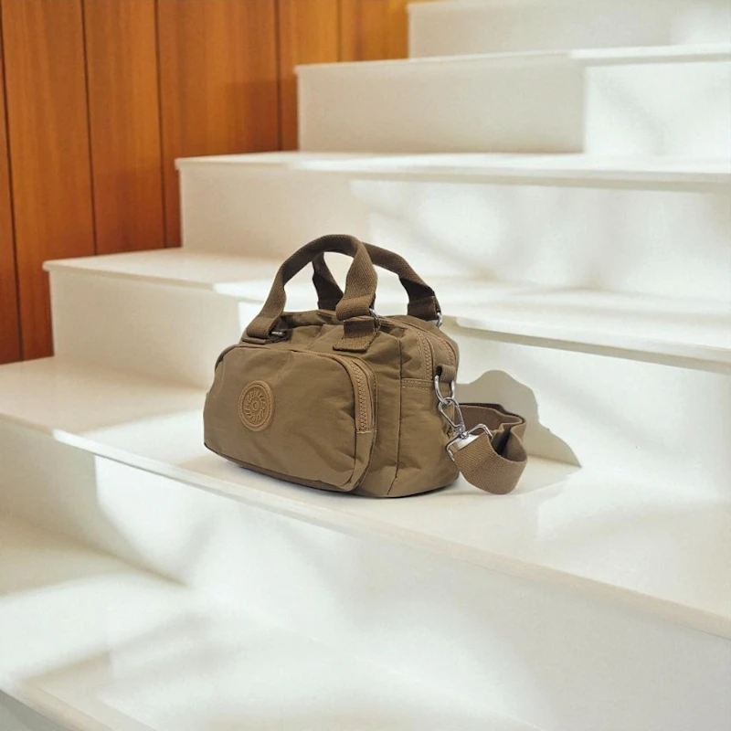 CRINKLE Compact Utility Hand Bag 