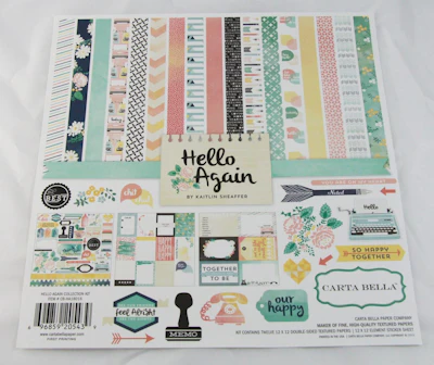 Scrapbook - Set  "Hello Again"