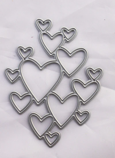 Die Cut - Schablone "Herzchen"