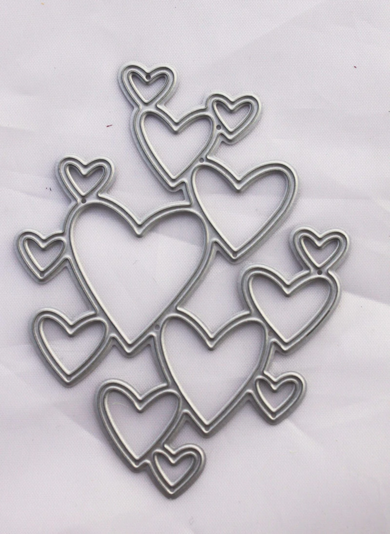 Die Cut - Schablone "Herzchen"