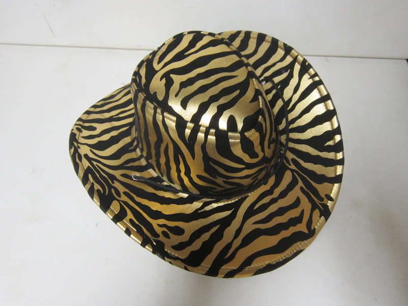 Cowboyhut silber/gold 