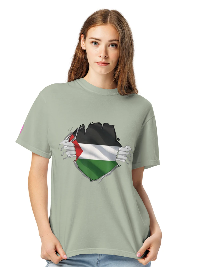 Palestinian flag symbol t-shirt 