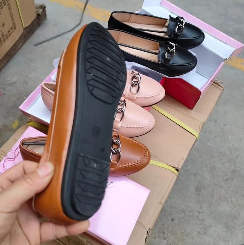 Sleek office cover Shoe- Black, pink, Gold, Wine - Size: 37-43