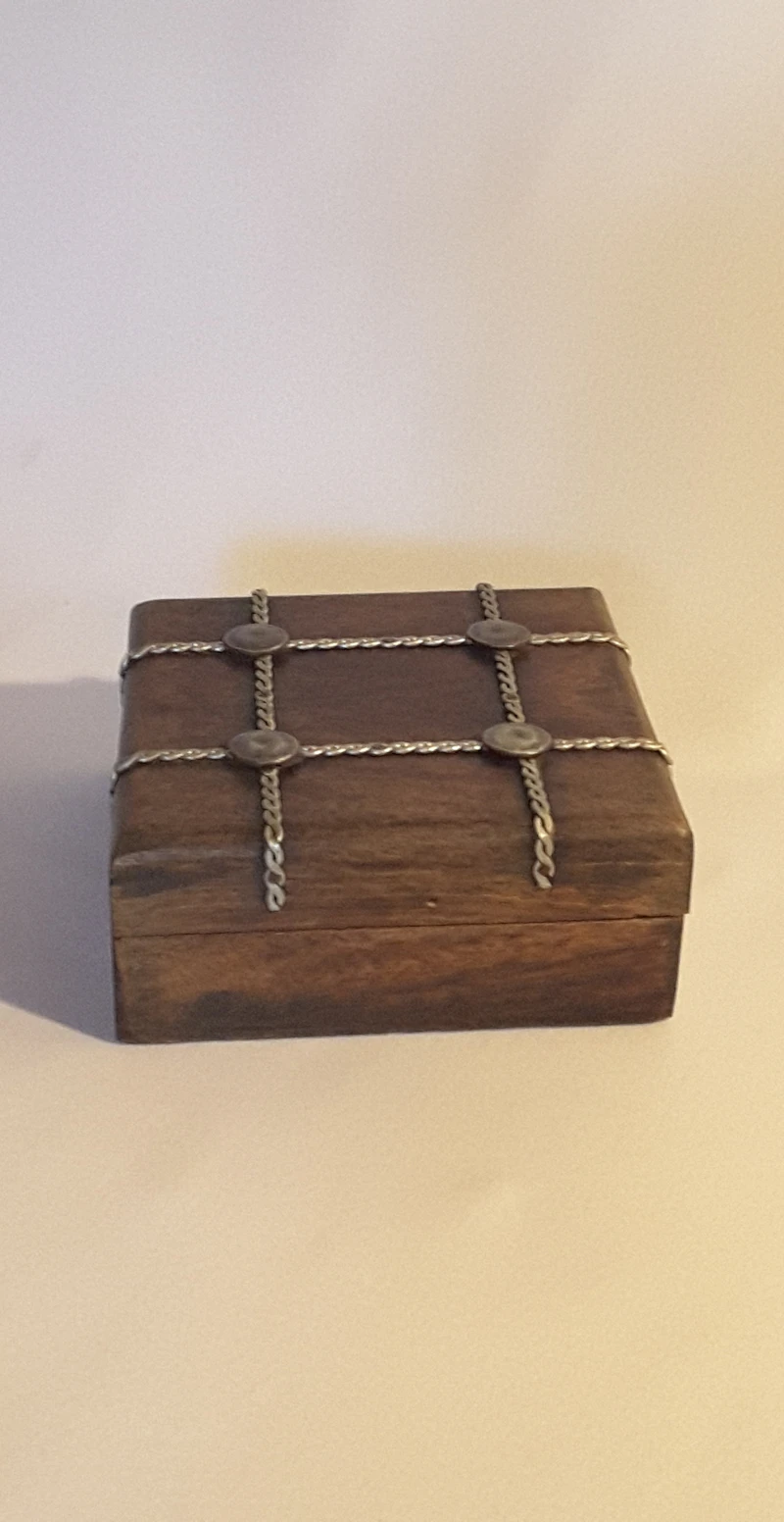 Wooden Trinket & Jewelry Box Set, (Assortment of 3)