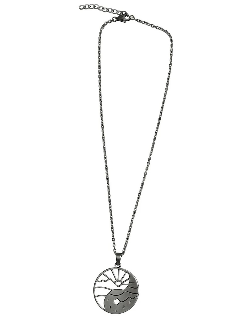 Edelstahl Kette mit Anhänger "Phönix"