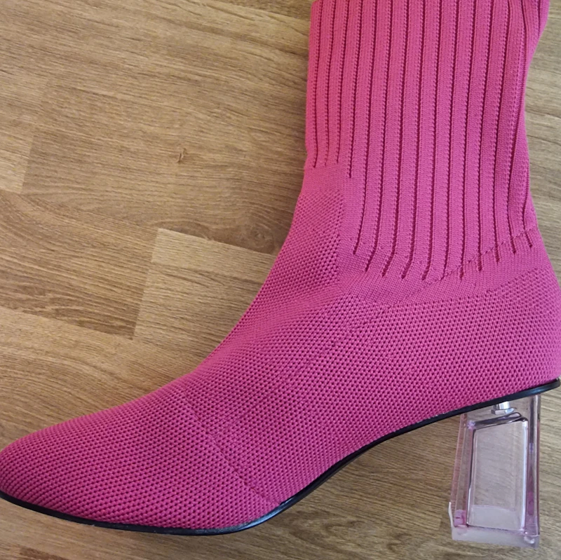 Sommer-Stoff Stiefel, gr. 38