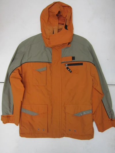 Funktionsjacke Kids orange/grau 