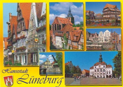 100 Ansichtskarten Deutschland, neuwertig