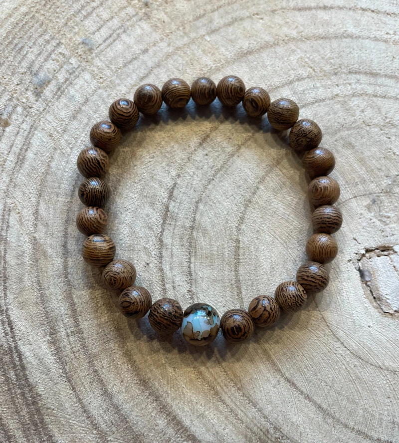 The wooden traveler Armband