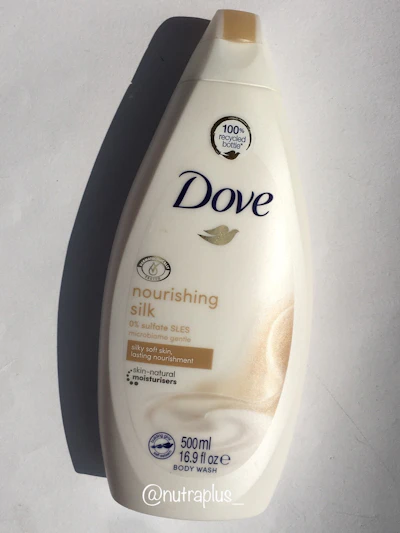 Dove nourishing silk bodywash 500ml