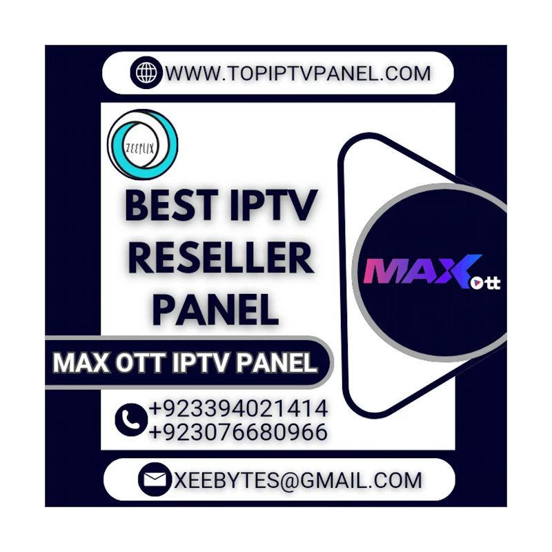 MAX OTT IPTV PANEL 