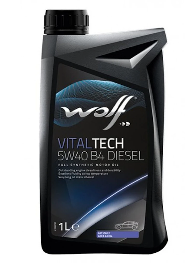 Wolf Vitaltech 5W40 B4 Diesel - 1L