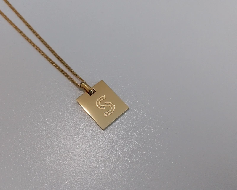 ORO Initial Necklace