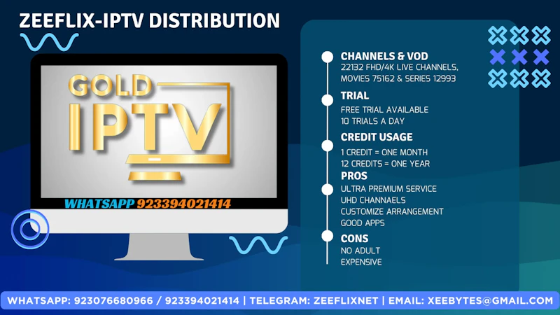 GOLD IPTV | 4K GOLD IPTV 