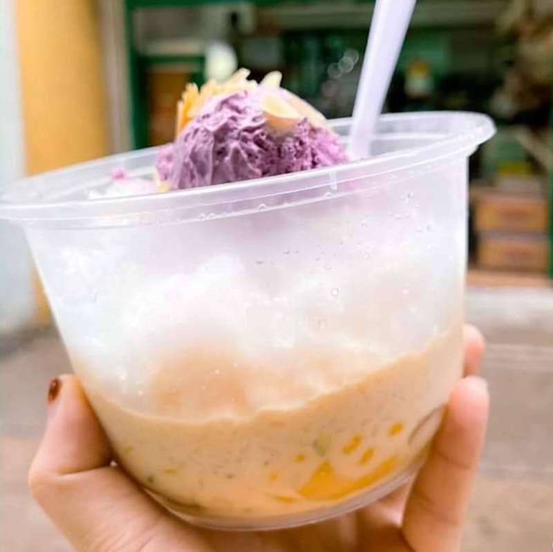 Halo Halo ice cup dessert 