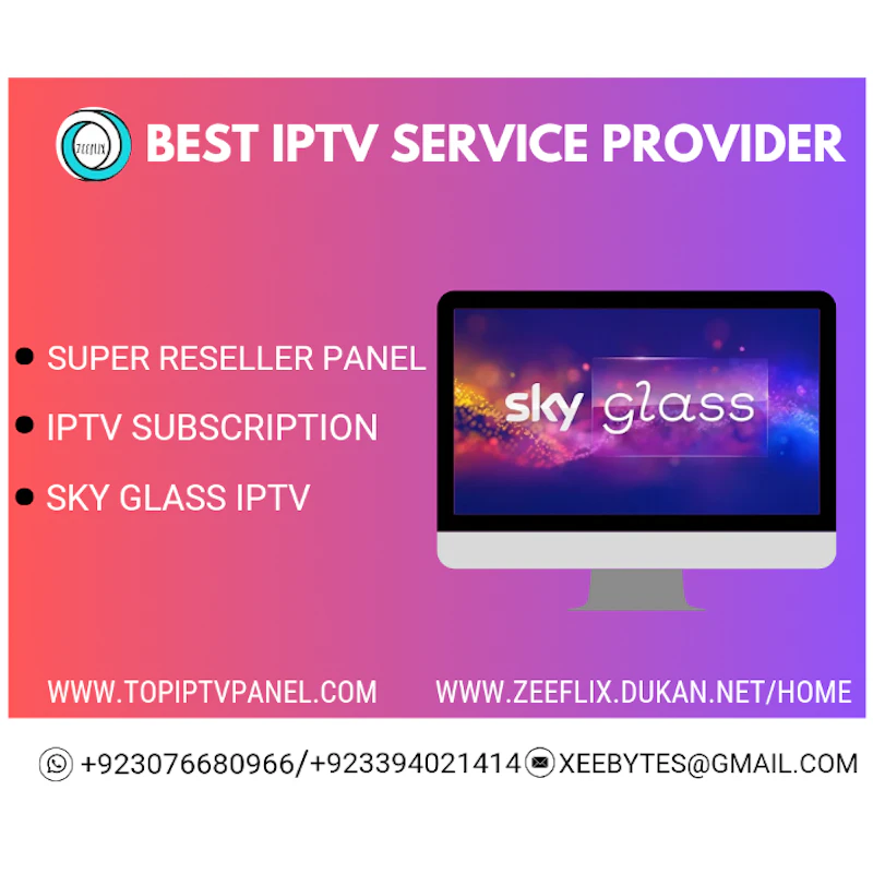 SKY GLASS IPTV PANEL 