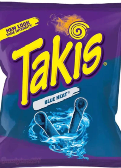 Takis Blue Heat