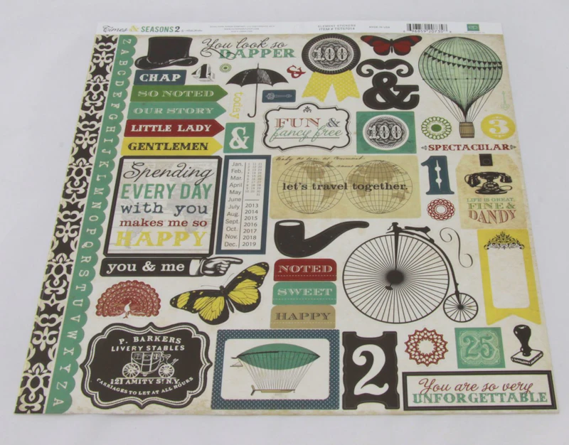 Scrapbook-Set "Times & Seasons 2"