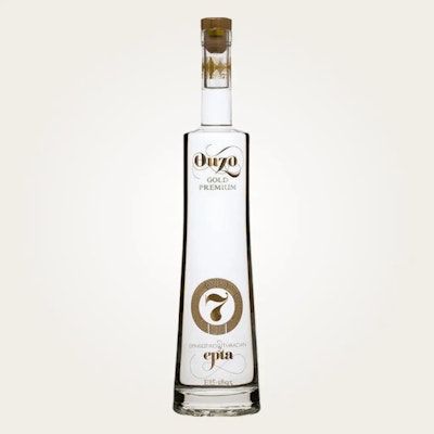 Ouzo 7 Gold Premium Griechischer Anisschnaps 0,7 Liter