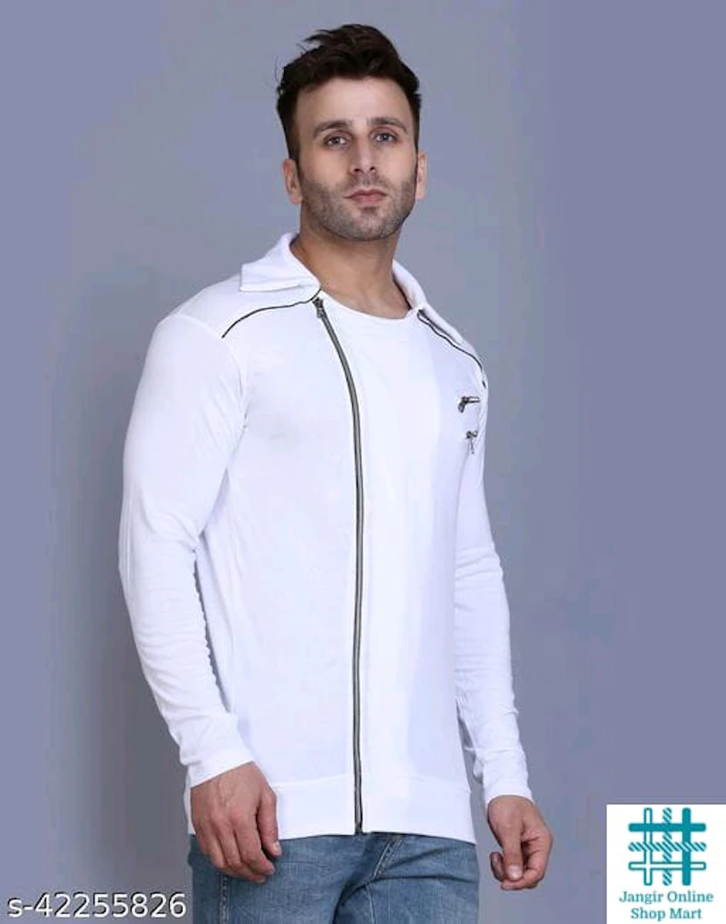 T Shirts With Zipper 