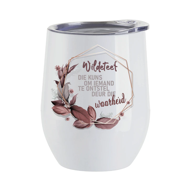 Wildeteef Waarheid Wine Tumbler