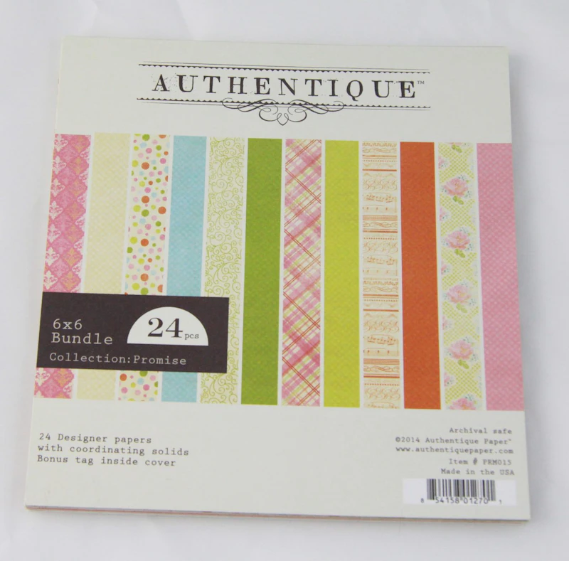 Authentique™ Scrapbook-Block  "Promise"