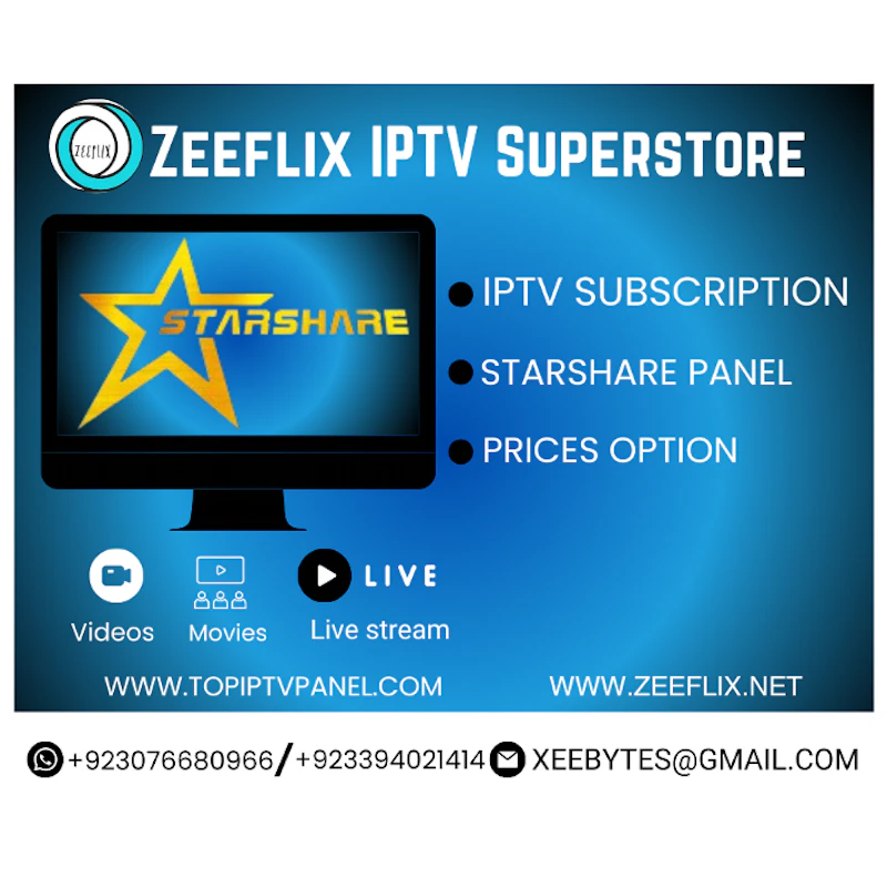 STARSHARE IPTV PANEL 