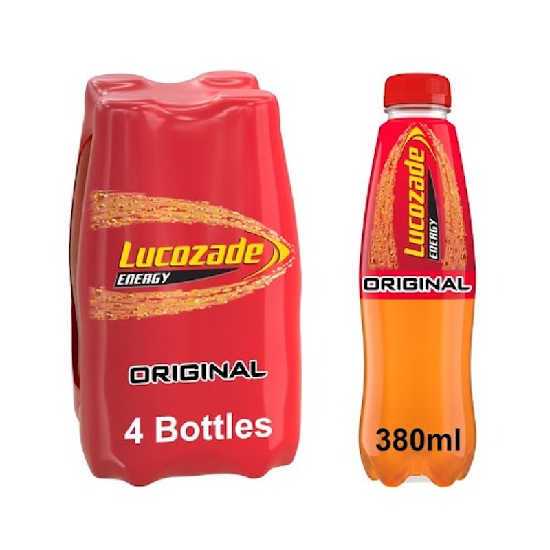 Lucozade Energy Drink Original 4 Pack