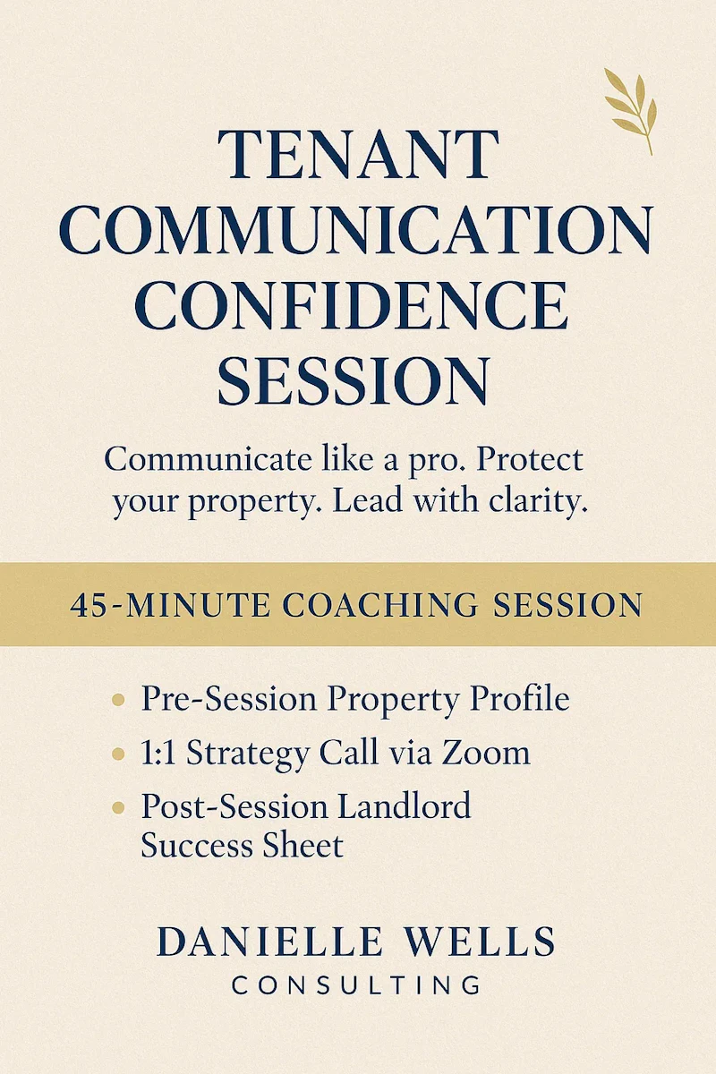 The Tenant Communication Confidence Session