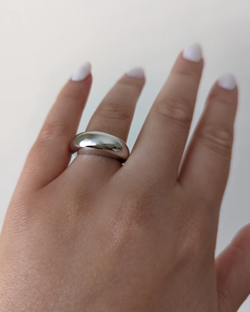 Dome Ring - Sterling Silver