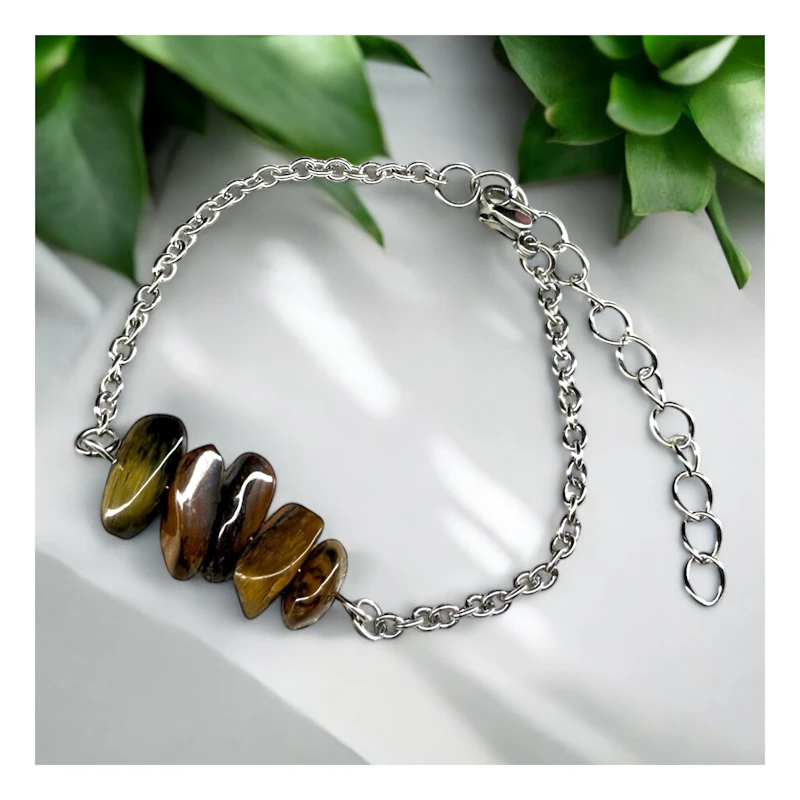 Armkettchen "Liara" mit Tigerauge