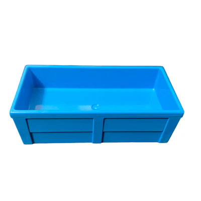 Futtertrog blau