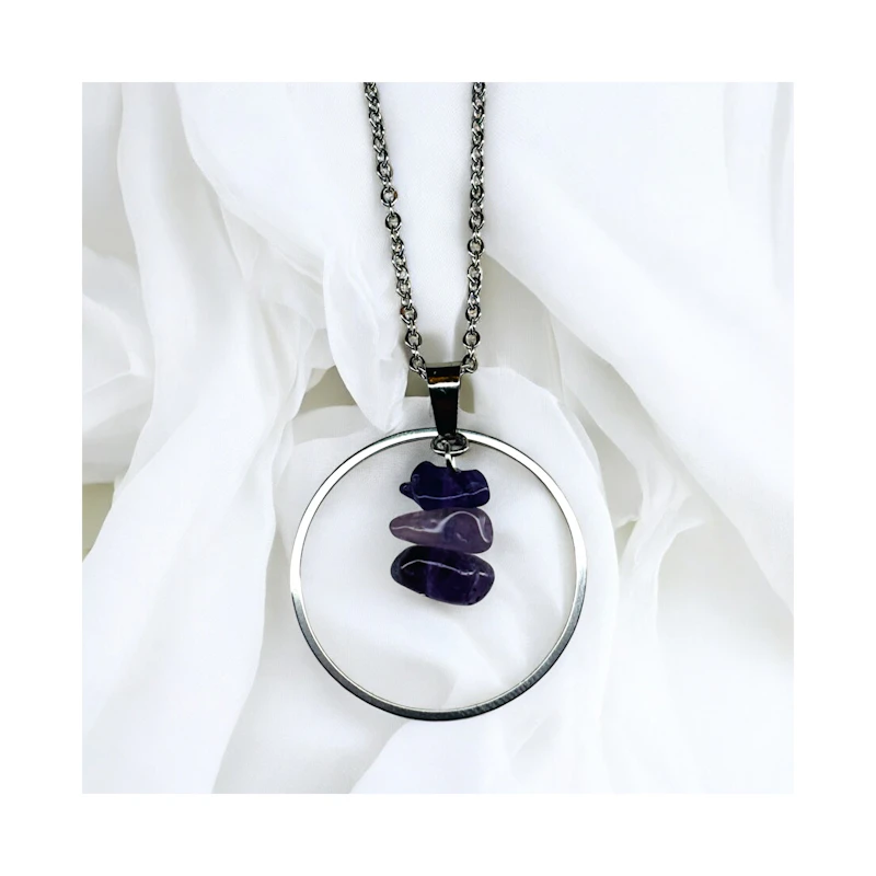 Kette "Sina" mit Amethyst