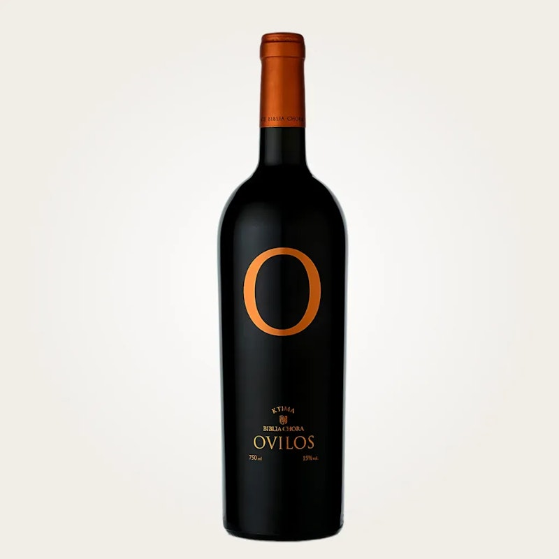 Ovilos Rotwein trocken 0,75 Liter - Ktima Biblia Chora