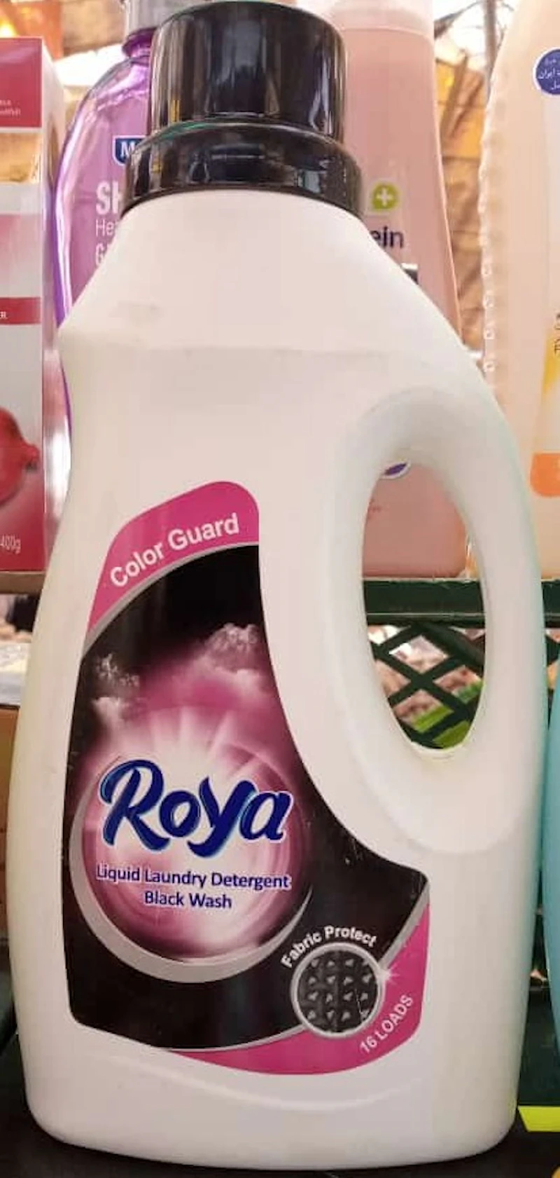 Roya Liquid Laundry Detergent Black wash