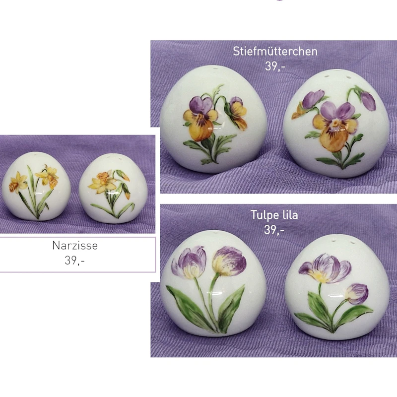 Kleine Salz- und Pfefferstreuer