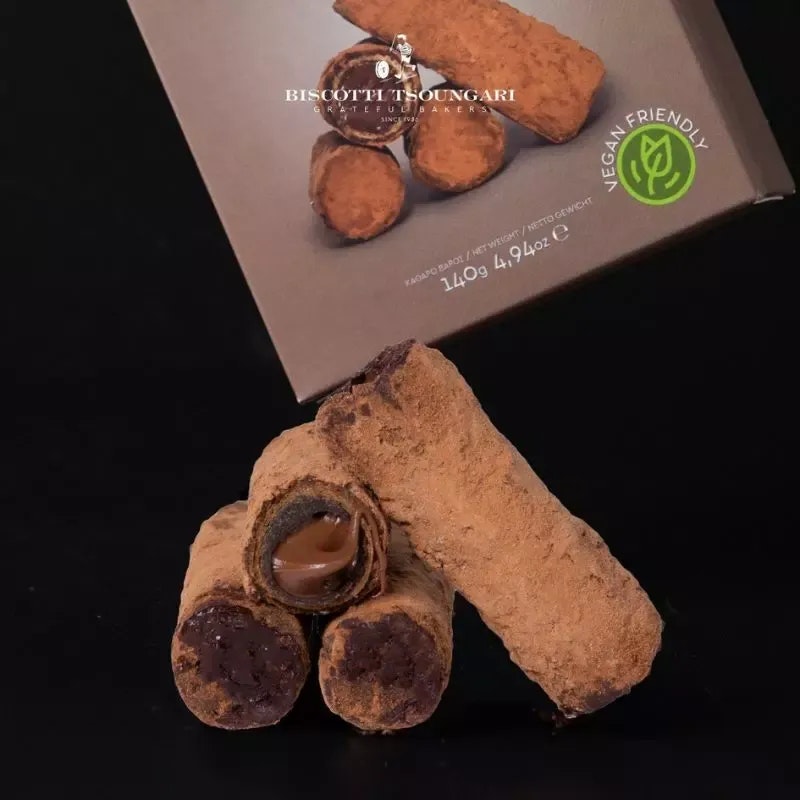 Markolato Waffelröllchen mit Haselnusscreme 170g