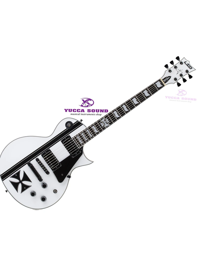 ESP LTD Iron Hetfield Snow White
