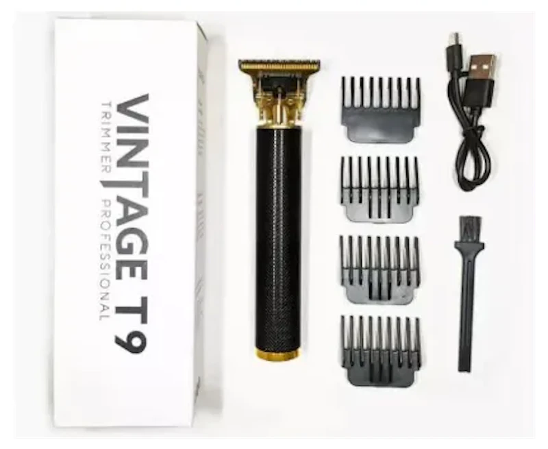 Professional T9 Vintage Trimmer For Men (rechargeable)