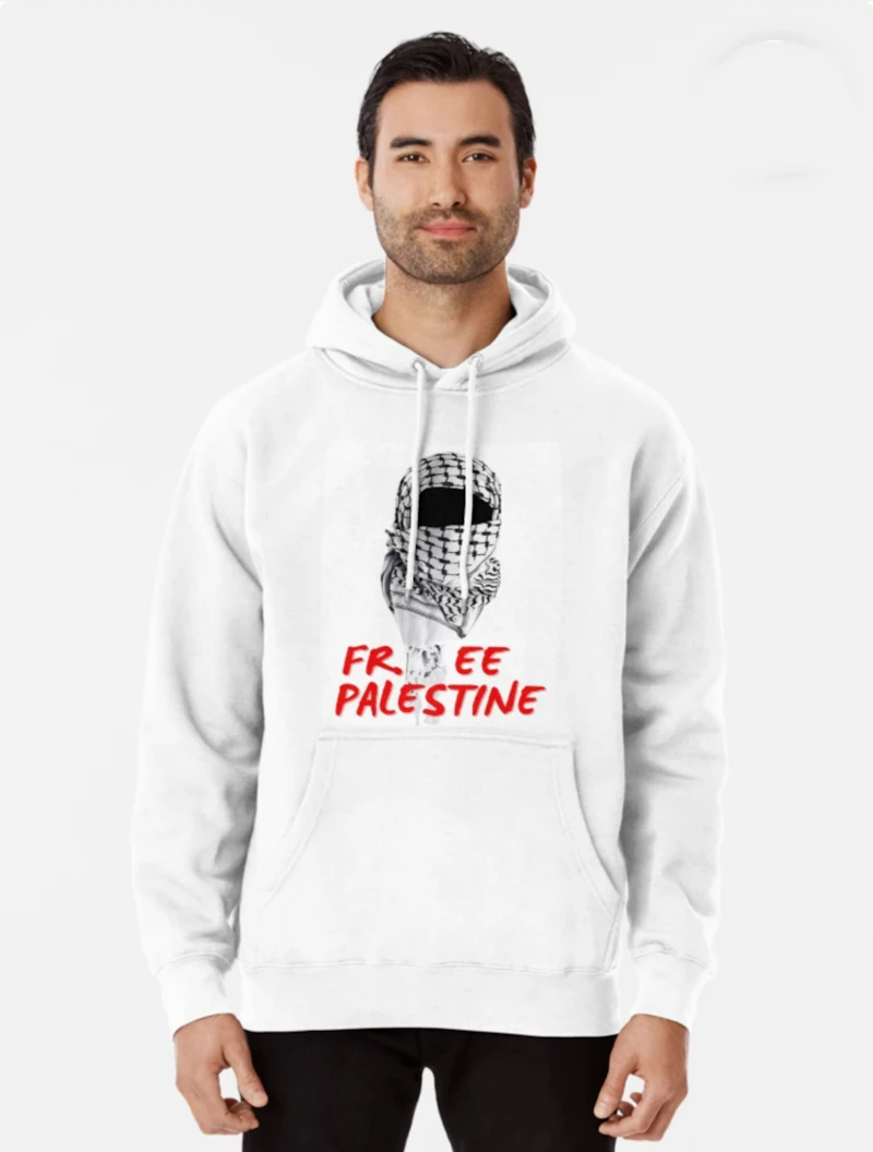 Palestine keffiyeh scarf Kufiya Shemagh herbawi hoodie kufia style