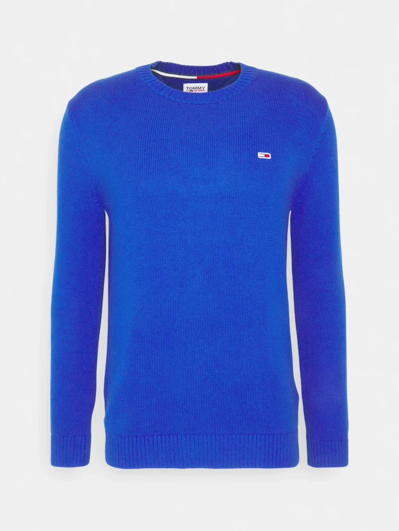 TOMMY HILFIGER - PULL BLEU ROYAL NECK CREW 